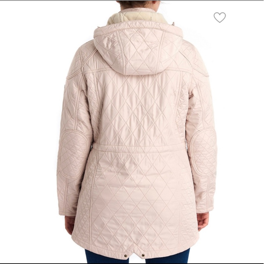 NWT Barbour | Arrow Quilted Hooded Jacket - Picture 2 of 13